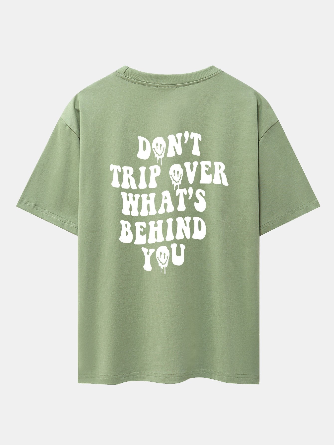 Slogan Back Print Oversize T-Shirt