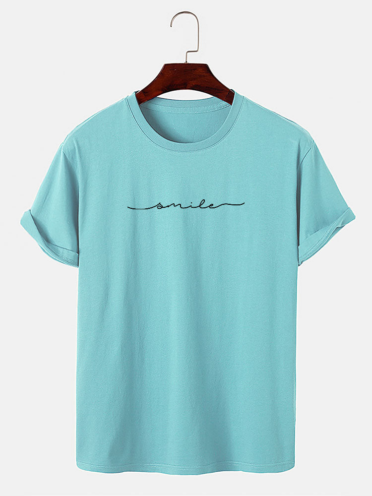 Smile Character Print T-Shirt