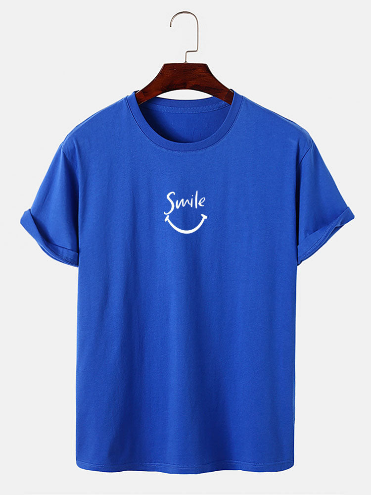 Smiley Character Print T-Shirt