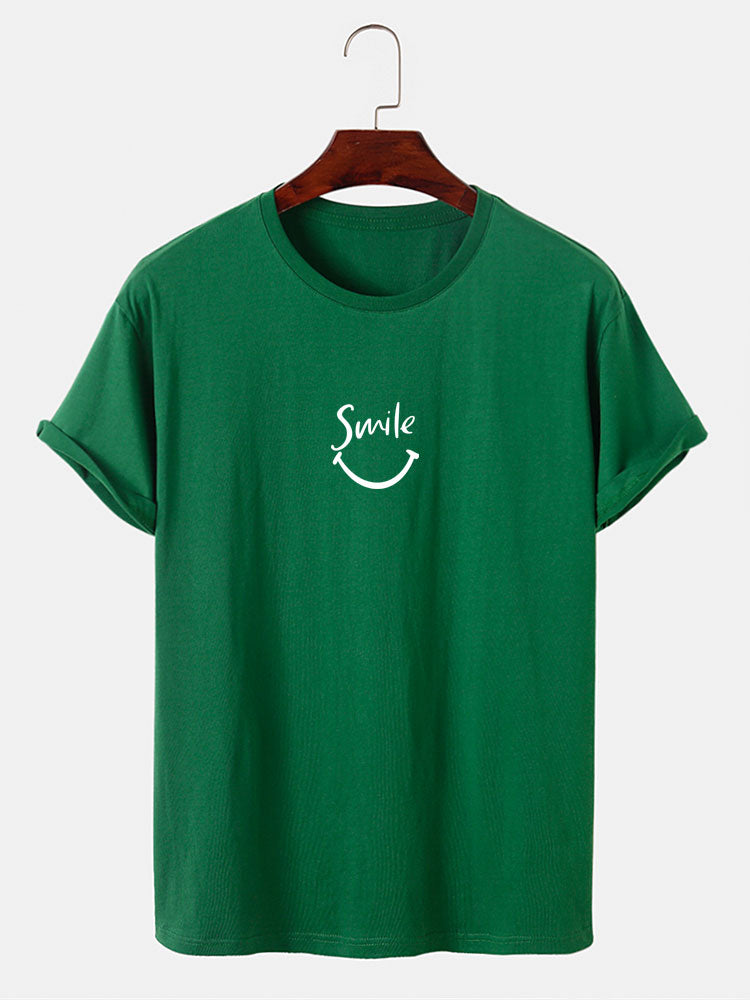 Smiley Character Print T-Shirt