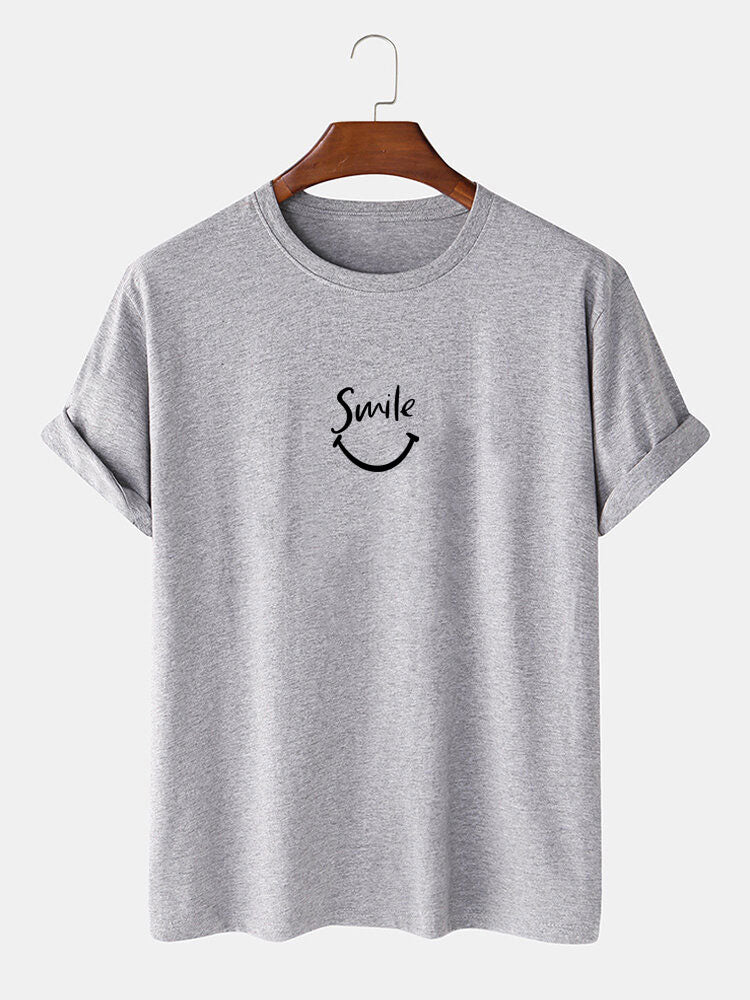 Smiley Character Print T-Shirt