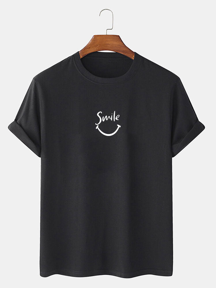 Smiley Character Print T-Shirt